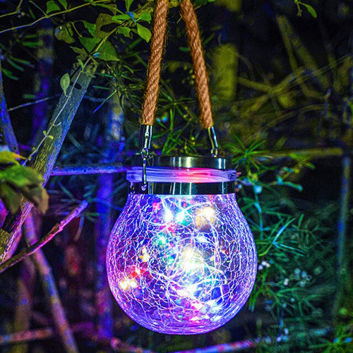 Skanto | Solar Mason Jar Lampe