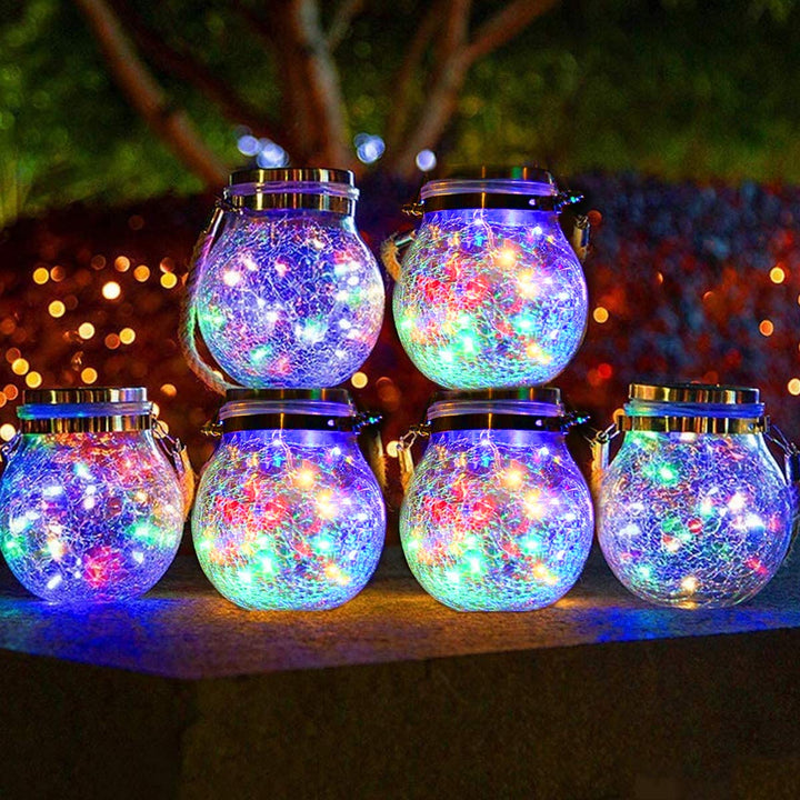 Skanto | Solar Mason Jar Lampe