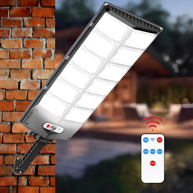 Skanto | Høyytelses 250W LED Solar Gatebelysning med Bevegelsessensor