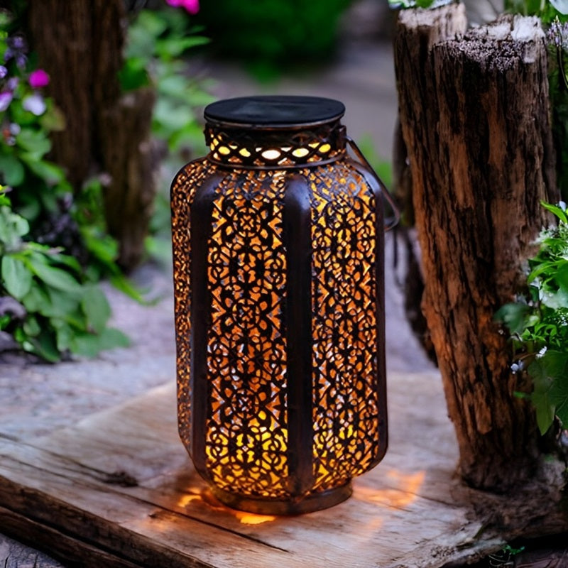 Skanto | Solar Retro LED Hengende Lantern