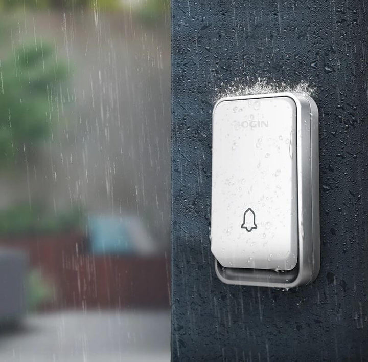 Skanto | Trådløs smart dørklokke uten batteri – Vanntett og energieffektiv