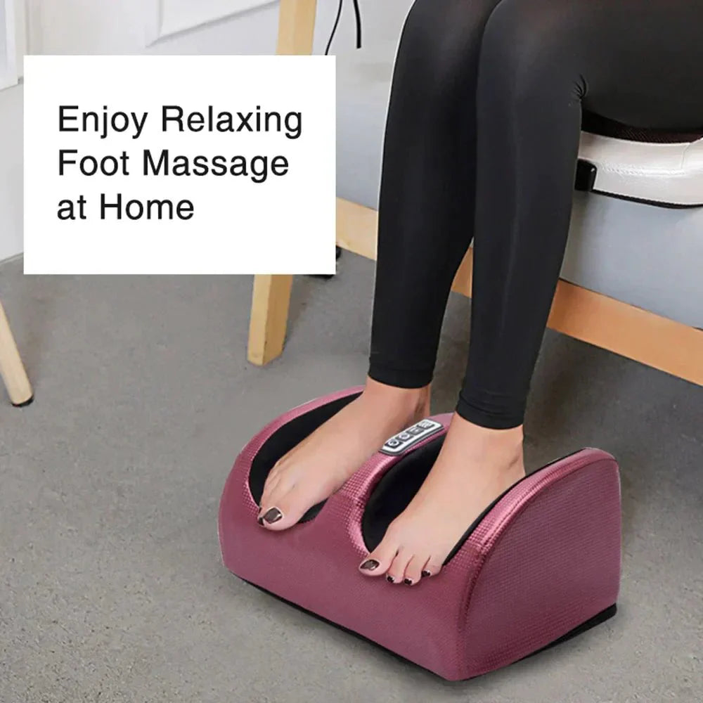 Skanto | SOOTHESTEP – Luksuriøs Shiatsu Fotmassasjeapparat med Varmefunksjon