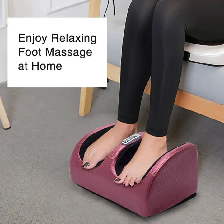 Skanto | SOOTHESTEP – Luksuriøs Shiatsu Fotmassasjeapparat med Varmefunksjon