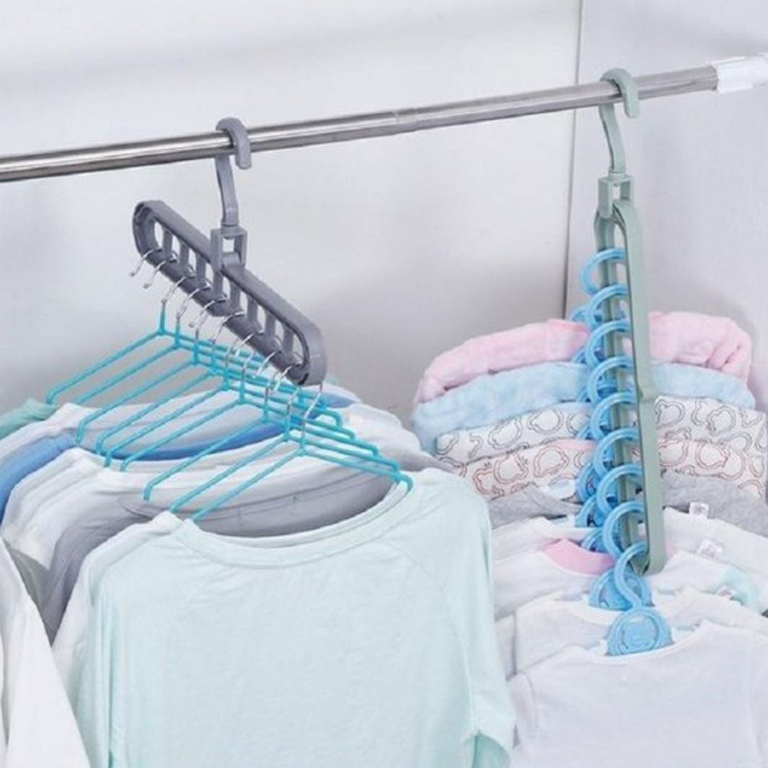 Kleshengerorganisator plassbesparende rack 2-delt sett | Skanto