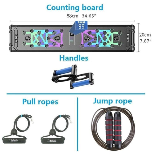 Skanto | Spartan Push-Up Board - Smart Push-Up Board