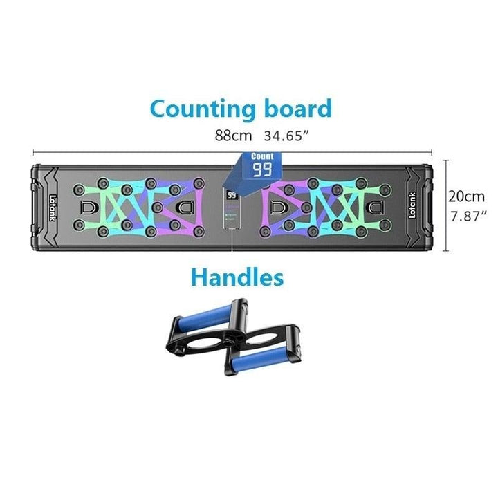 Skanto | Spartan Push-Up Board - Smart Push-Up Board