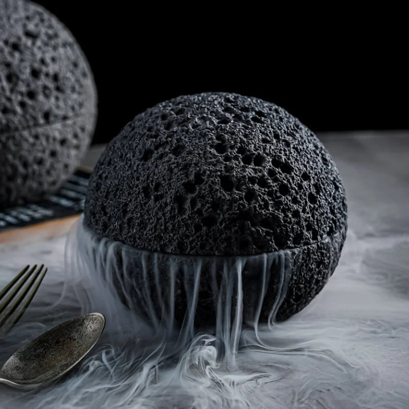 Spesial Lava Stein Planet Sashimi Sjømat Tørris Serveringsfat | Skanto