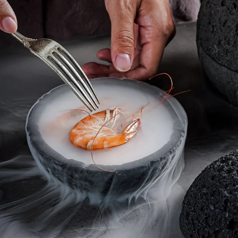 Spesial Lava Stein Planet Sashimi Sjømat Tørris Serveringsfat | Skanto