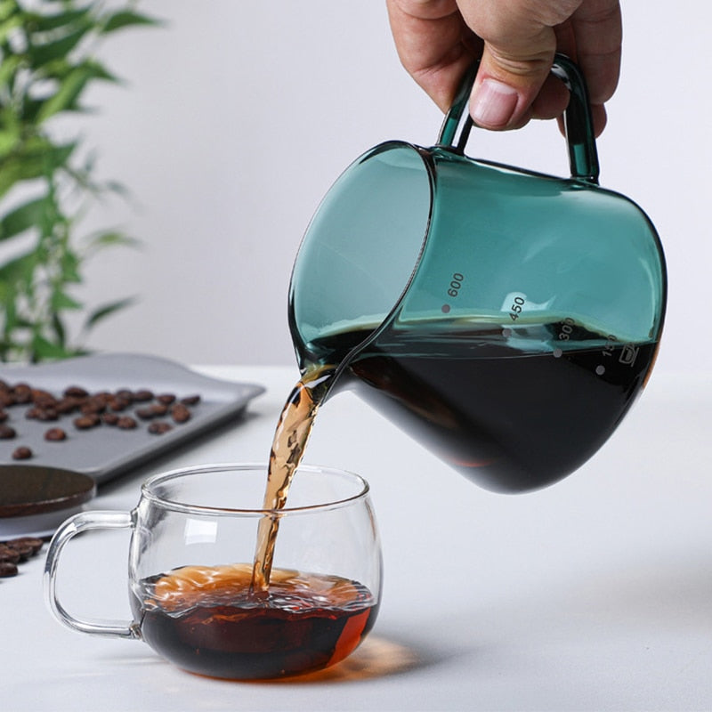 Specialized Coffeeware Kit Pour Over Coffee Glass Sharing Pot | Skanto