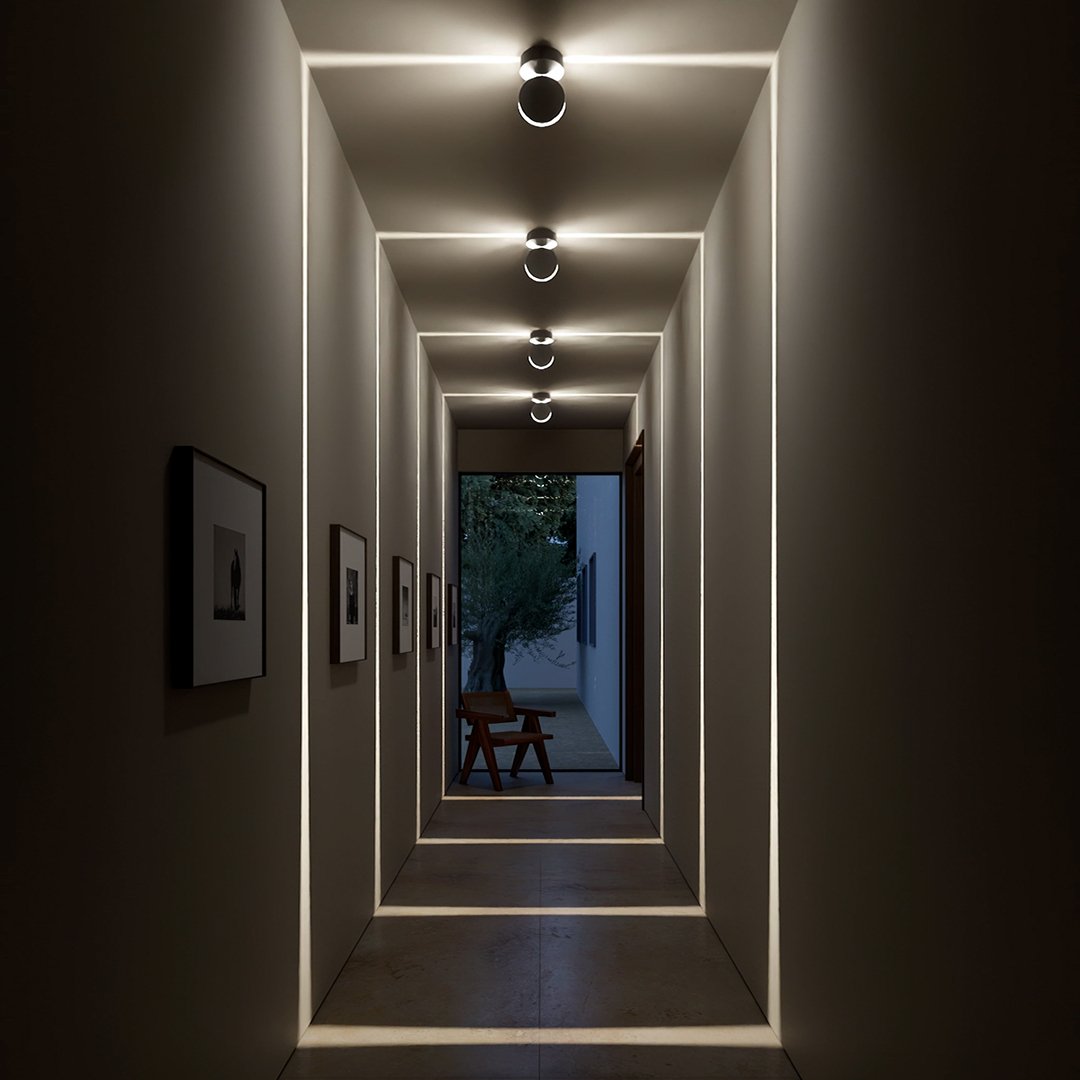 Skanto | NovaWall LED Vegglampe med fargeforandrende design