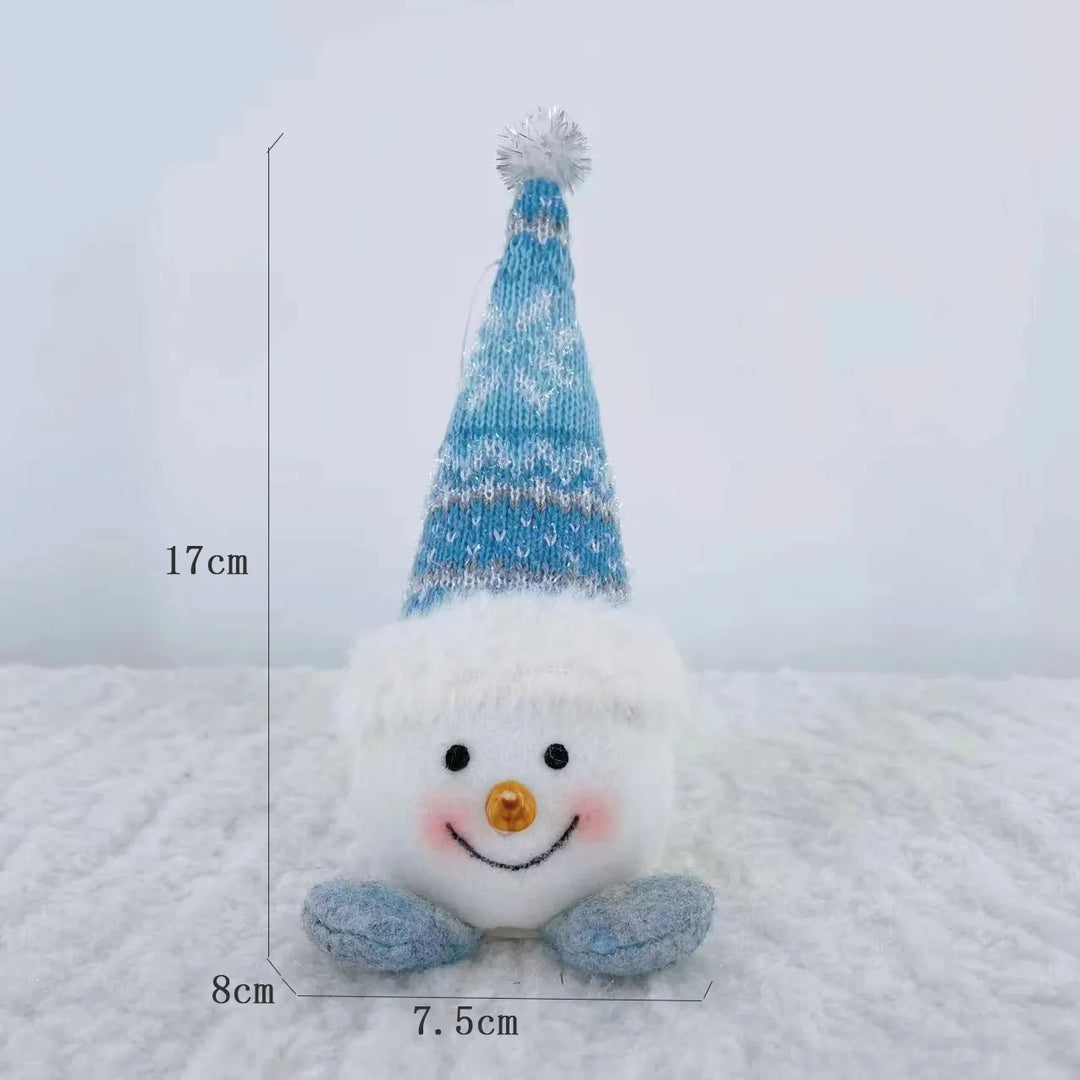 Skanto | Juledukke Lys Plush Glitrende Snømann