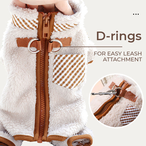 Skanto | Koselig hundejakke med D-ringer