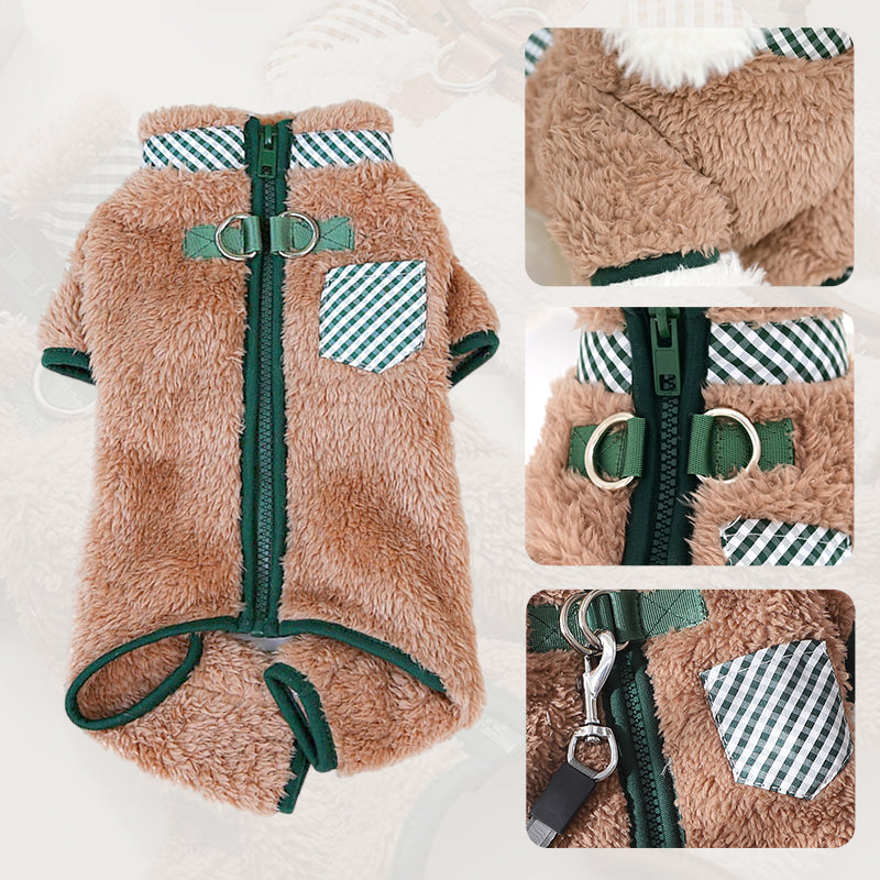 Skanto | Koselig hundejakke med D-ringer