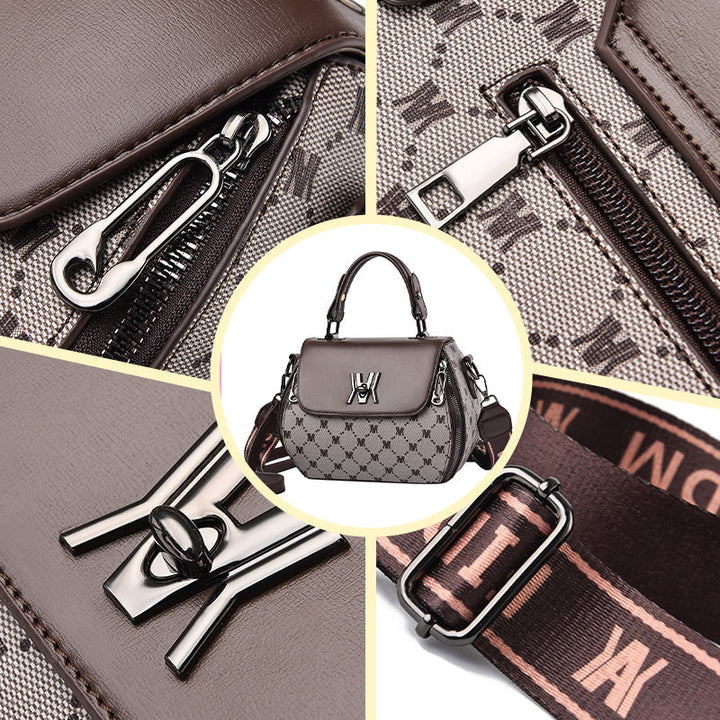Skanto | Motetrend Multifunksjonell Lær Crossbody Veske