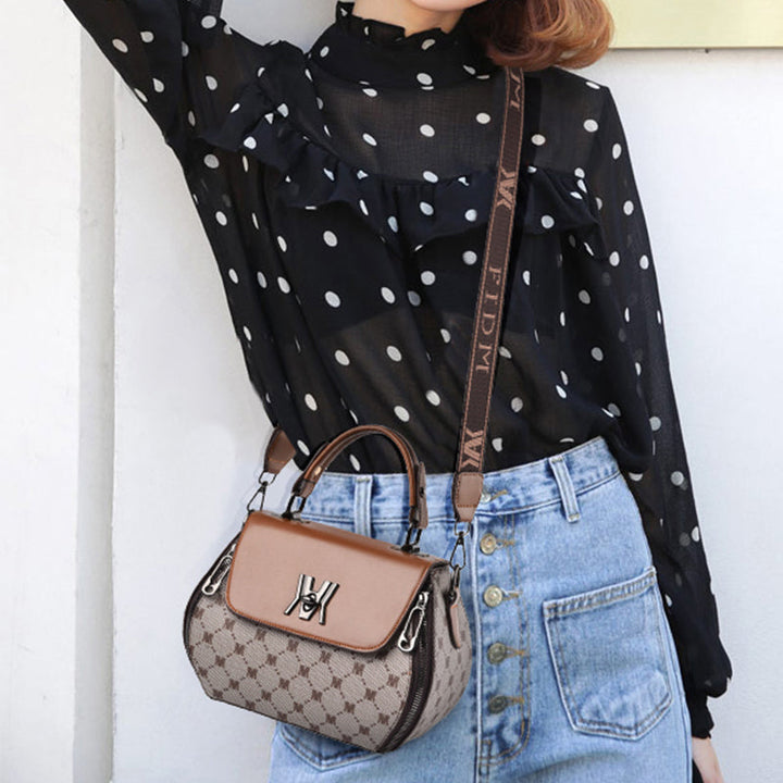 Skanto | Motetrend Multifunksjonell Lær Crossbody Veske