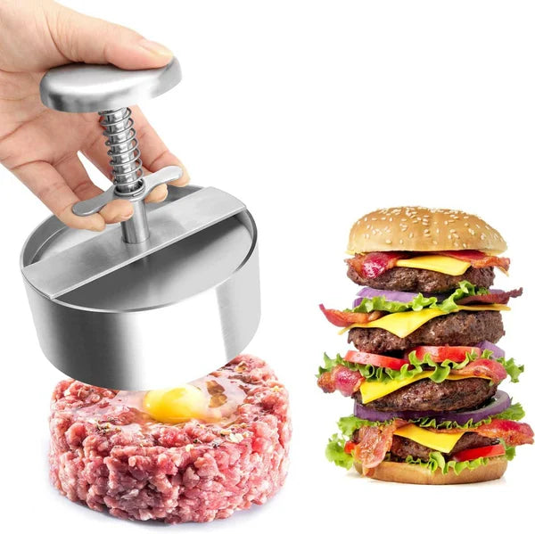 Manuell kjøttpresse til hamburgerbrød