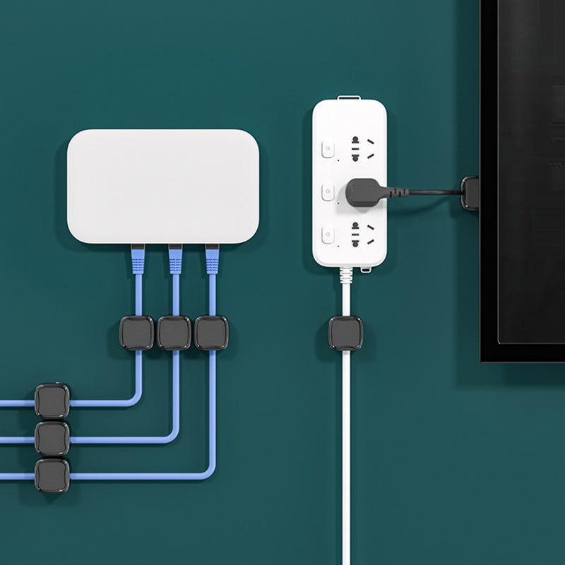 Skanto | Magnetisk kabelklemmeholder - sett med 6 stk.