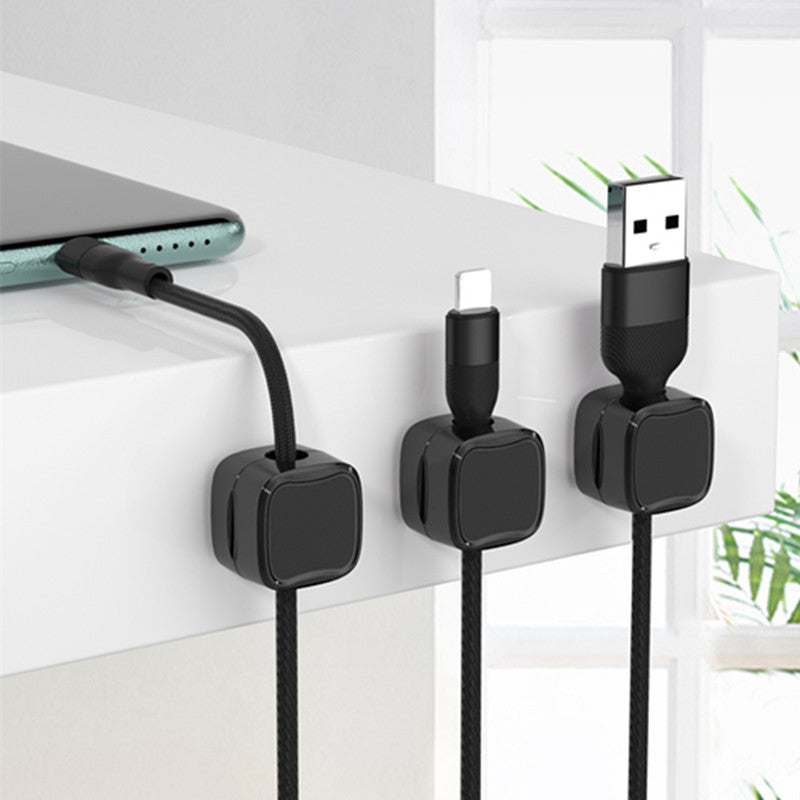 Skanto | Magnetisk kabelklemmeholder - sett med 6 stk.