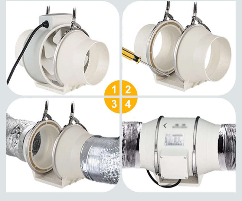 Norvo | AeroFlow Kraftig Vifte – Effektiv Luftsirkulasjon og Maksimal Friskhet