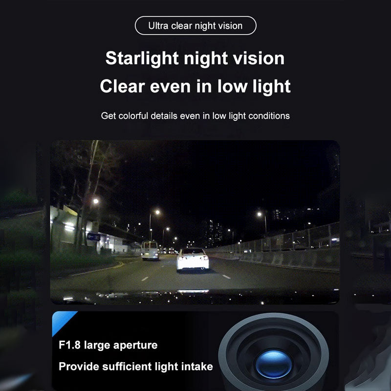 Skanto | ADAS HD Høy- kvalitet Dash Cam
