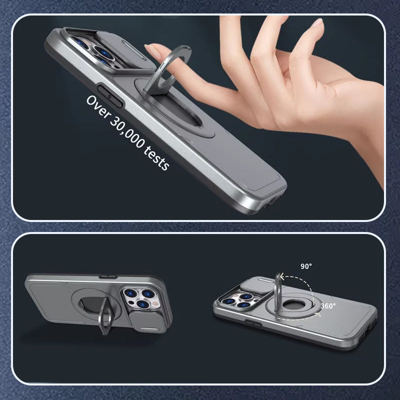 Norvo | Støtbestandig beskyttelsesetui med stativ