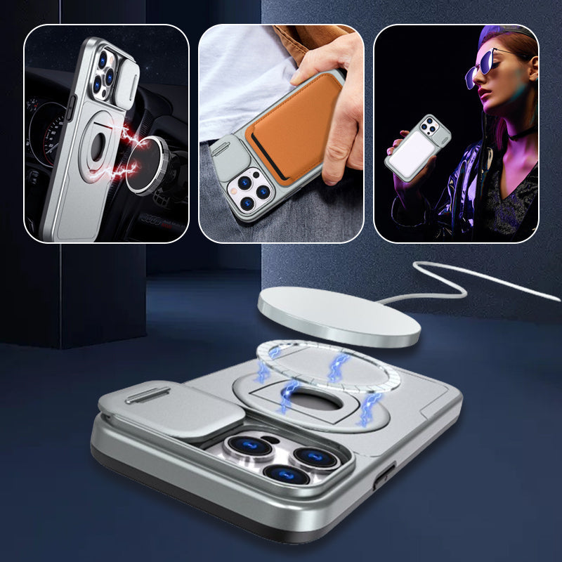 Norvo | Støtbestandig beskyttelsesetui med stativ