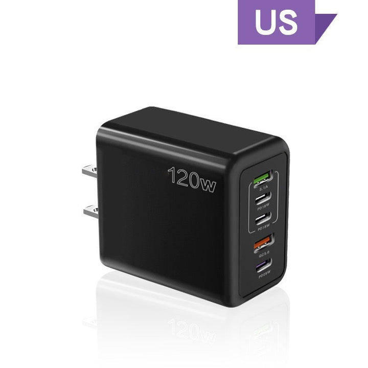 Skanto | 120W Hurtiglader med 5 porter⚡