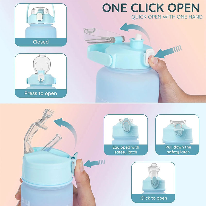 Skanto | 3-i-1 Motivasjonsvannflaske