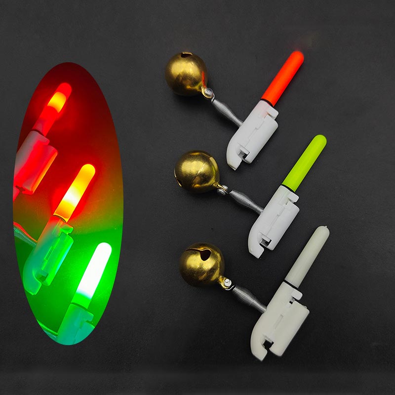 Skanto | LED-lys for fiskestang med ringeklokke