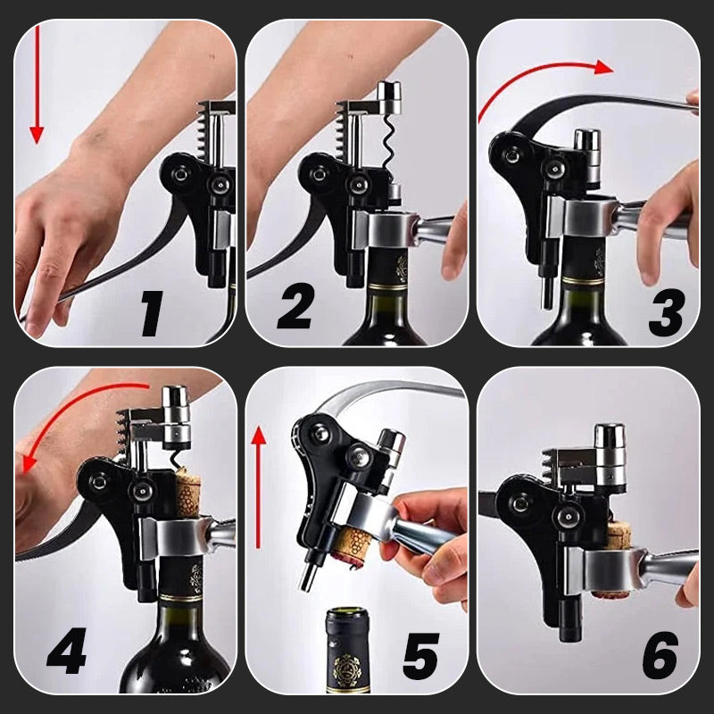 Norvo | Premium bærbar vinkorkåpner