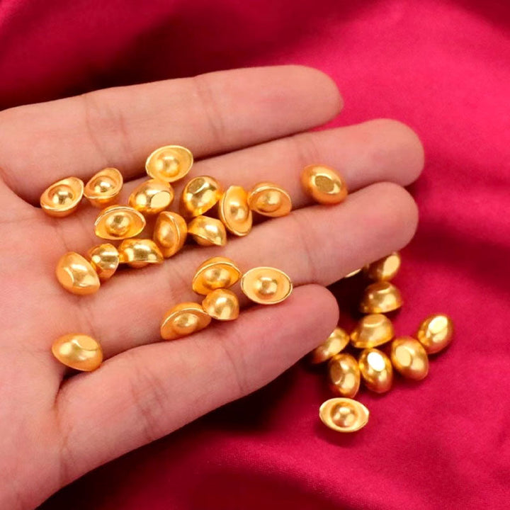 Skanto | Små gullklumpede ornamenter