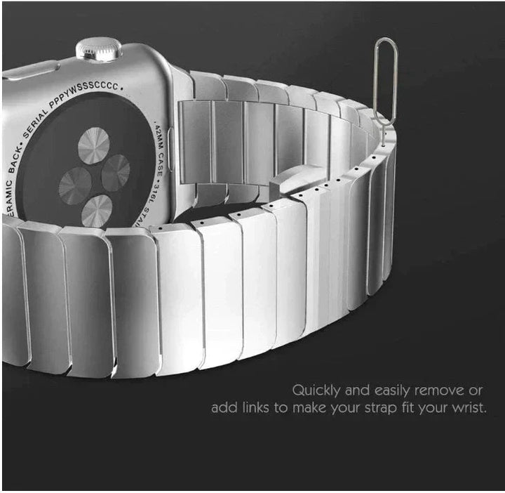 Skanto | GS Business Modifikasjon rustfritt stålarmbånd for Apple Watch