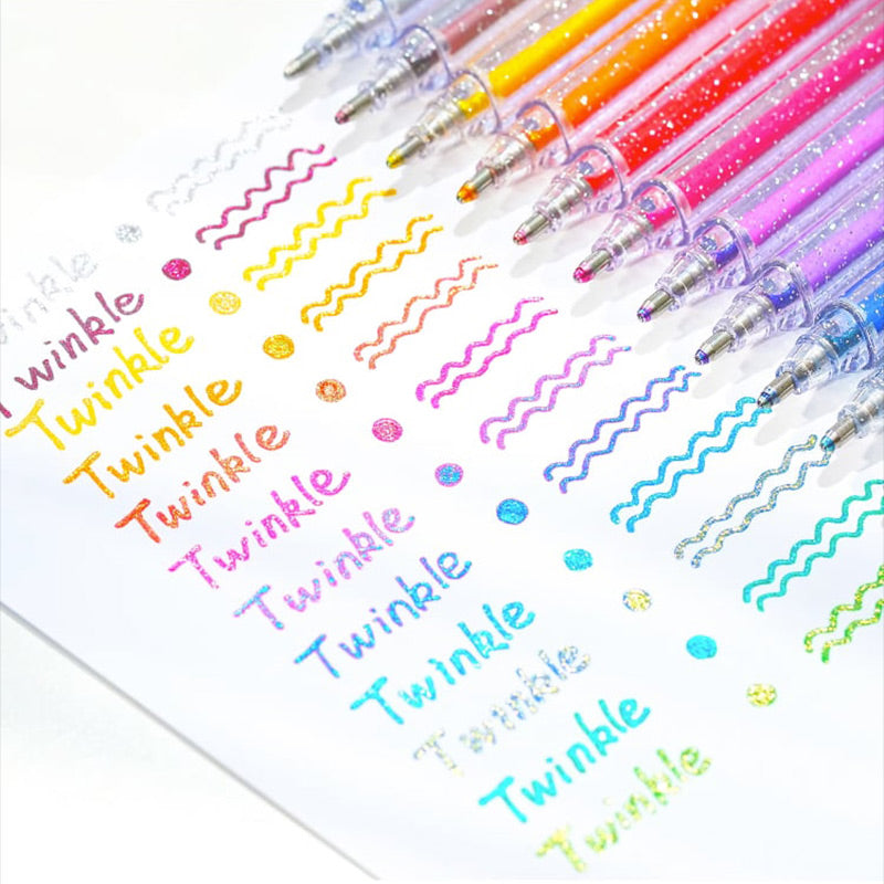 Skanto | 🎁Glitter-gelpen-sett