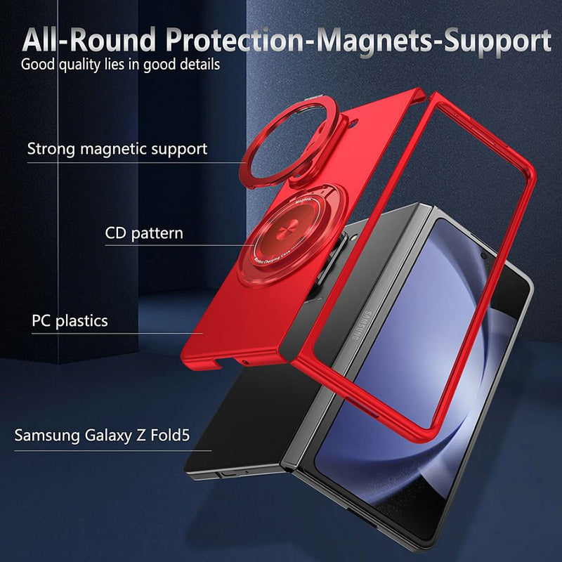 Skanto | Magnetisk telefonveske med 360° roterende stativ for Samsung Z fold & flip 6/5/4/3