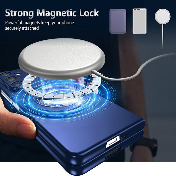 Skanto | Magnetisk telefonveske med 360° roterende stativ for Samsung Z fold & flip 6/5/4/3