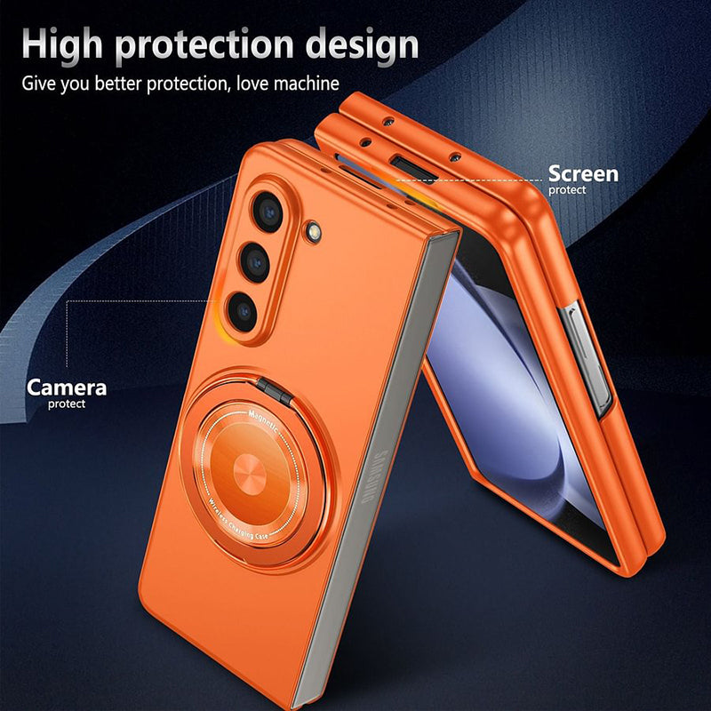 Skanto | Magnetisk telefonveske med 360° roterende stativ for Samsung Z fold & flip 6/5/4/3