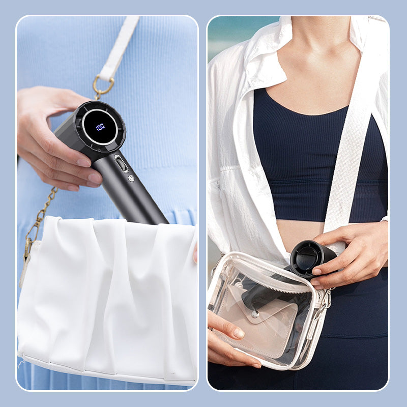 Norvo | Bærbar oppladbar håndholdt vifte