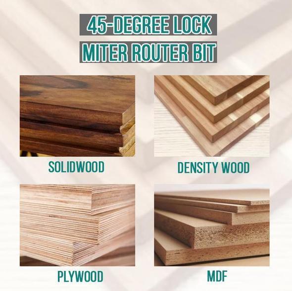 Skanto | WoodCarver | 45° Fugebit for Perfekte Treledd
