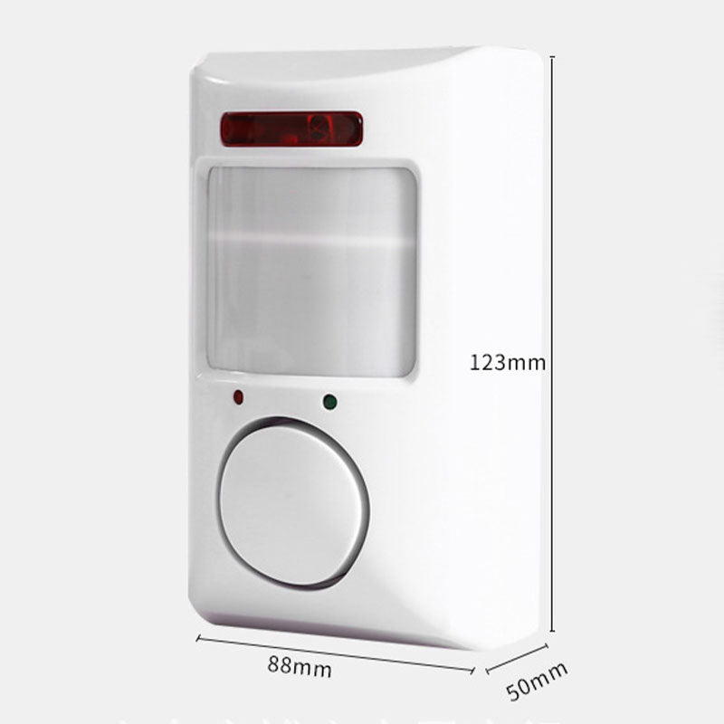 Skanto | Infrarød alarm med bevegelsessensor og 2 stk. fjernkontroller