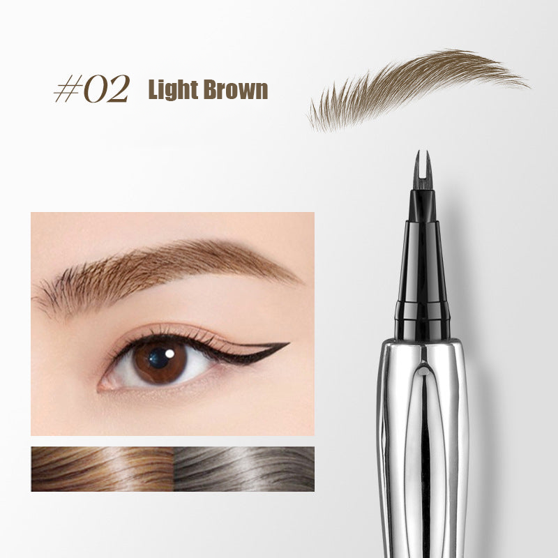Skanto | Forbedret Naturlig Vanntett Øyenbryn Blyant med Mikro-Fin Spiss (super)