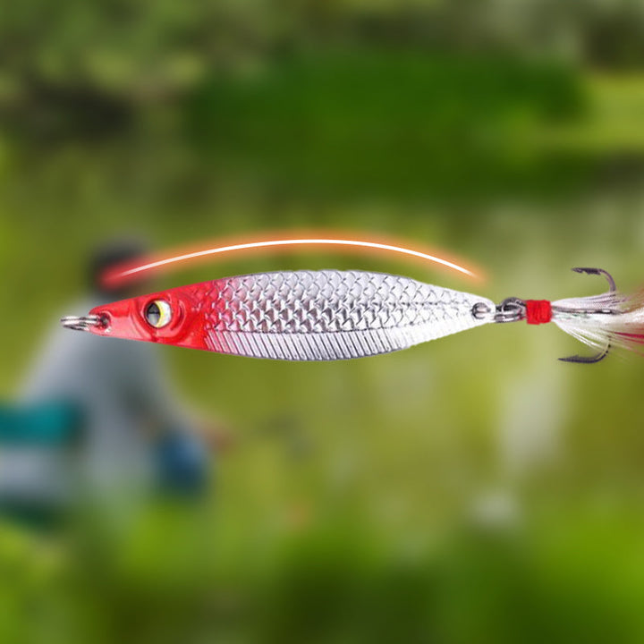Skanto | Realistisk 3D flytende fiskebait sett med 3 krokker