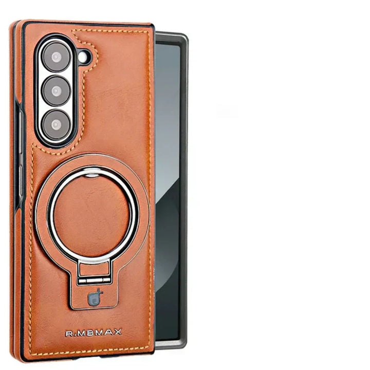 Skanto | Premium PU lær magnetisk deksel med stativ for Samsung Fold 3/4/5/6