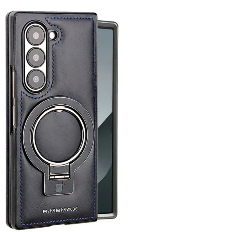 Norvo | Premium PU lær magnetisk deksel med stativ for Samsung Fold 3/4/5/6