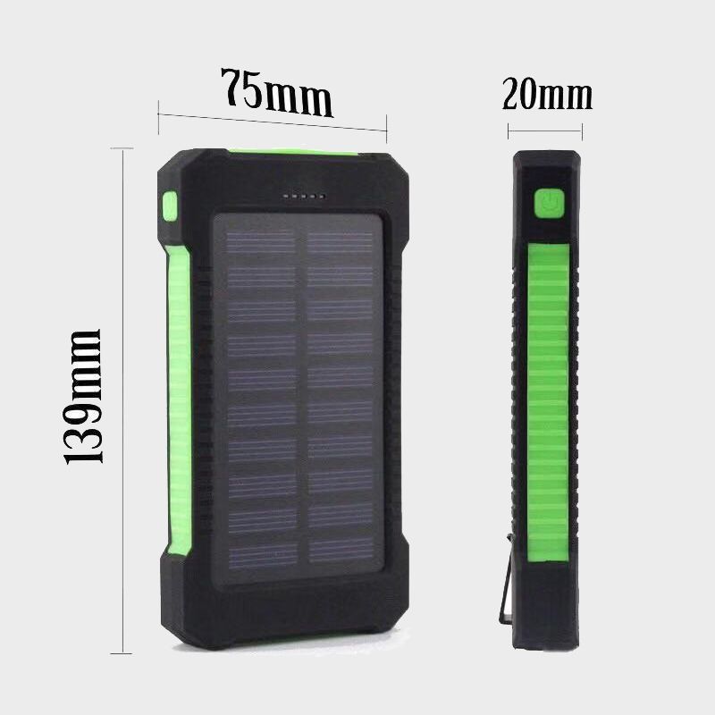 Skanto | Solcellelader Power Bank for mobiltelefoner