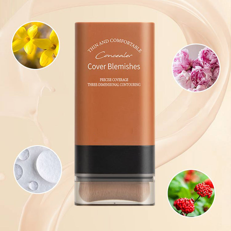 Skanto | ✨2025 for Best Hydrating Lightweight Foundation Stick with Brush