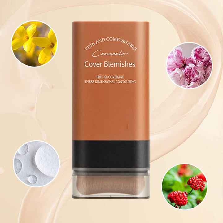 Skanto | ✨2025 for Best Hydrating Lightweight Foundation Stick with Brush