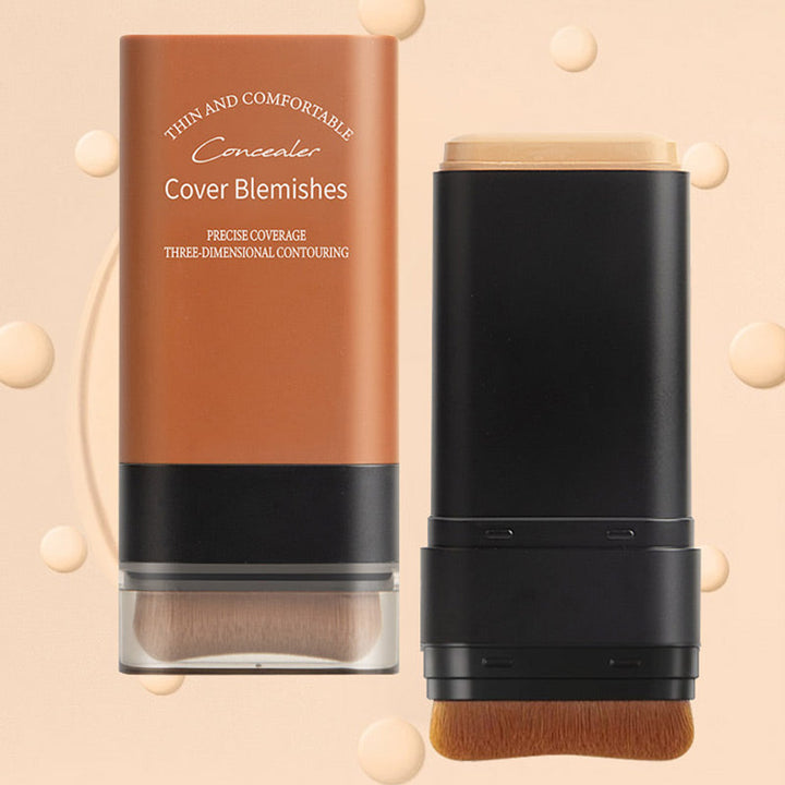 Skanto | ✨2025 for Best Hydrating Lightweight Foundation Stick with Brush