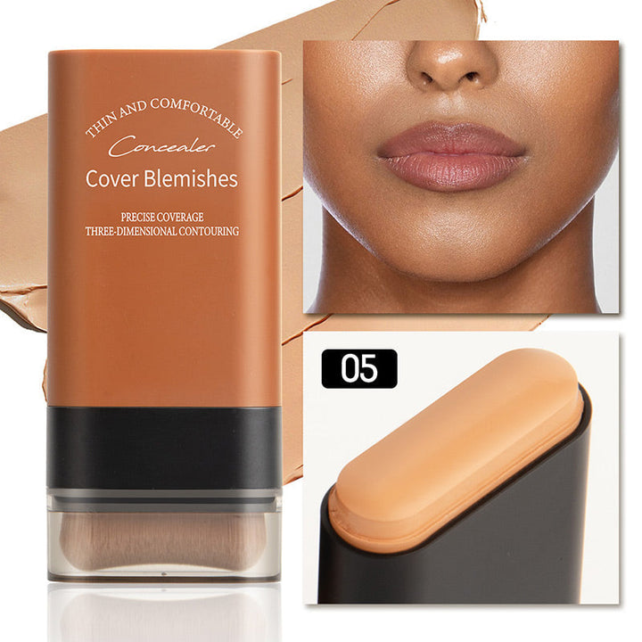 Skanto | ✨2025 for Best Hydrating Lightweight Foundation Stick with Brush