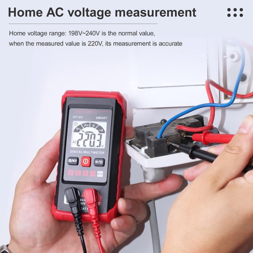 Skanto | Fult automatisert intelligent digitalt multimeter med anti-brenning