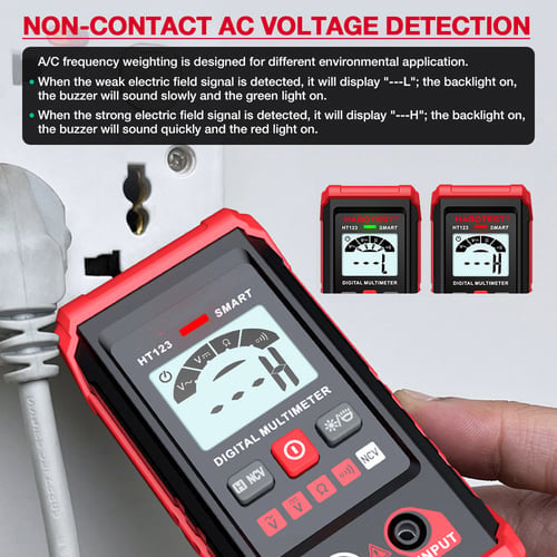 Skanto | Fult automatisert intelligent digitalt multimeter med anti-brenning